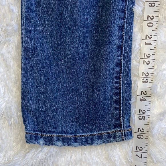 Banana Republic Premium Denim Distressed Girlfriend Blue Jeans Size 26 - Picture 10 of 10